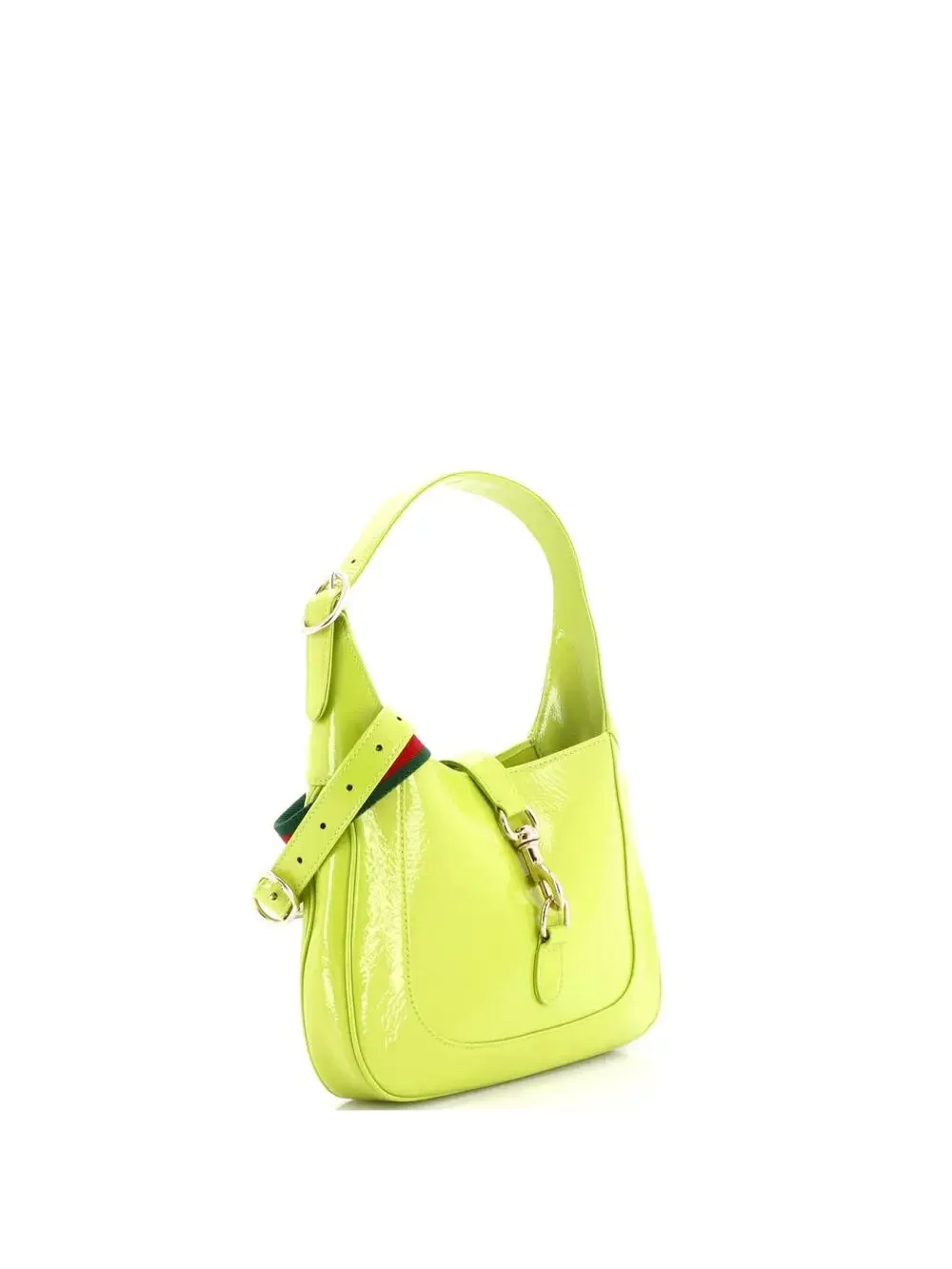 Gucci Jackie Hobo Patent Small #324309G18B